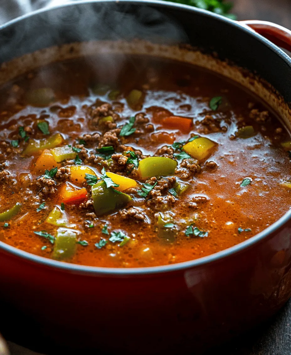 To truly appreciate the depth of flavor in Hearty Stuffed Pepper Soup, it’s essential to understand its core ingredients and the nutritional benefits they bring to the table.