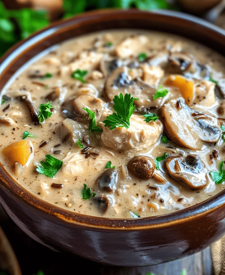 Soup has long been cherished as a comforting and satisfying dish across a multitude of cuisines worldwide. From steaming bowls of chicken noodle to hearty vegetable broths, soups hold a special place in our hearts and on our dinner tables. Among the plethora of soup varieties, creamy soups have surged in popularity, offering a rich, indulgent experience that warms the soul. One standout recipe that satisfies both the palate and the need for nourishment is the Easy Creamy Mushroom Chicken Soup with Wild Rice.