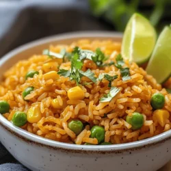 Mexican rice, known for its vibrant color and tantalizing flavor, is a beloved staple in many households, restaurants, and celebrations across the globe. This dish serves as a perfect embodiment of the rich culinary traditions of Mexico, where bold flavors and fresh ingredients are at the heart of every meal. Zesty restaurant-style Mexican rice is not just a side dish; it’s a canvas for creativity, allowing cooks to incorporate various spices and ingredients to create a dish that complements any main course, from sizzling fajitas to savory enchiladas.