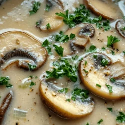 There's something incredibly comforting about a warm bowl of cream of mushroom soup. It's a dish that evokes nostalgia, often reminding us of family gatherings, cozy winter nights, or even a simple lunch on a rainy day. The creamy texture, combined with the rich umami flavor of mushrooms, creates a delightful experience that warms the heart and soul. Whether you’re looking to impress guests at a dinner party, serve a comforting meal to your family, or simply indulge in a cozy night in, this Heavenly Cream of Mushroom Soup is the perfect choice for any occasion.