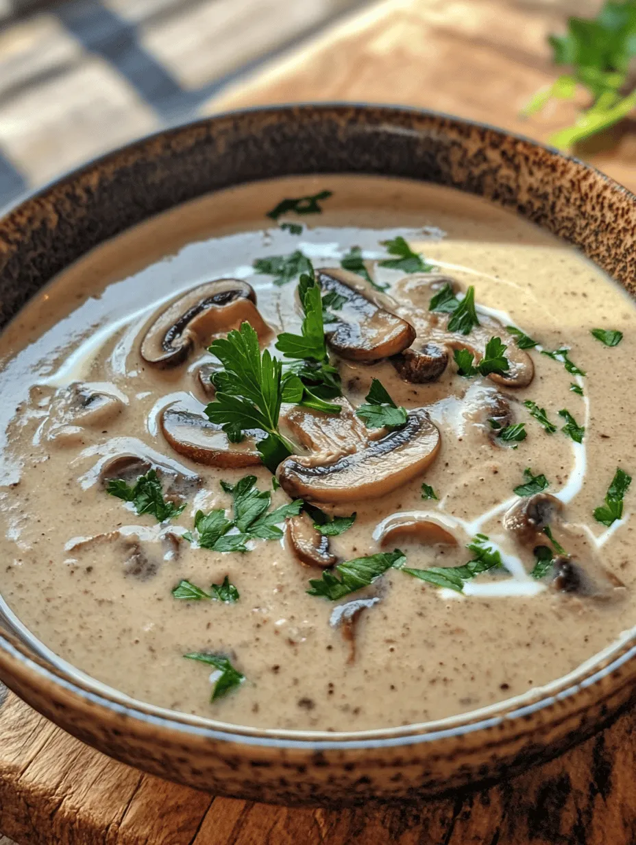 Mushroom soup has long held a place in the hearts and kitchens of many, celebrated for its rich, comforting flavor and velvety texture. Whether it’s a chilly evening or a cozy gathering with friends, a bowl of cream of mushroom soup can evoke feelings of warmth and contentment. While store-bought versions are convenient, they often lack the depth of flavor and freshness that a homemade version can provide. Crafting your own cream of mushroom soup not only allows you to control the ingredients but also gives you the opportunity to tailor the flavors to your liking.