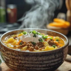 As the days grow shorter and the temperatures drop, there's nothing quite like a warm bowl of soup to offer comfort and solace. Soup has a unique way of bringing people together, evoking memories of family gatherings and cozy evenings spent around the dinner table. Among the myriad of soup recipes that exist, the Cozy Crockpot Hamburger Potato Soup stands out as a quintessential dish that embodies the heartiness and nutrition that families crave during the colder months.