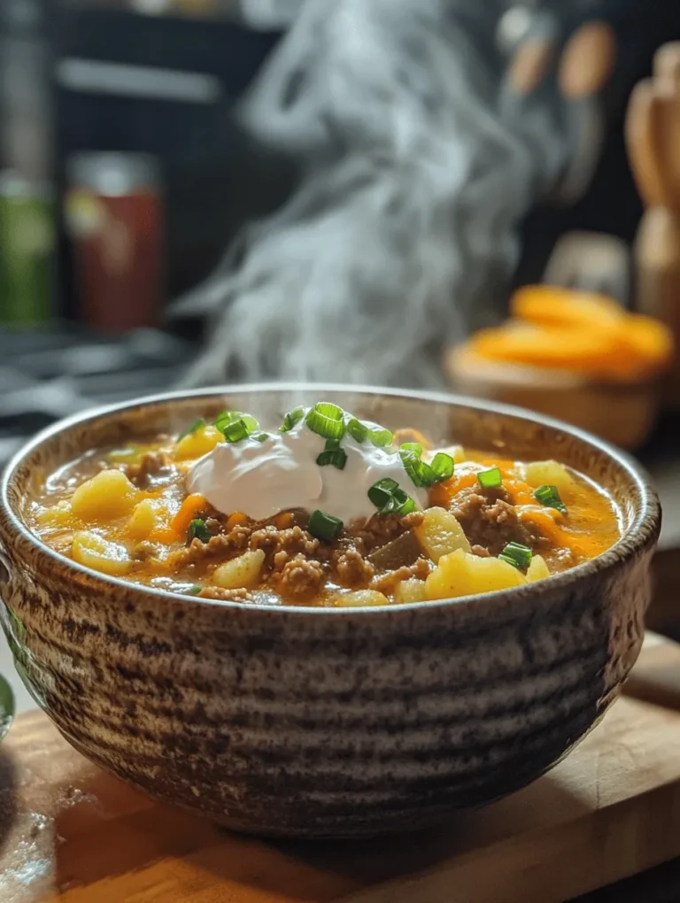 As the days grow shorter and the temperatures drop, there's nothing quite like a warm bowl of soup to offer comfort and solace. Soup has a unique way of bringing people together, evoking memories of family gatherings and cozy evenings spent around the dinner table. Among the myriad of soup recipes that exist, the Cozy Crockpot Hamburger Potato Soup stands out as a quintessential dish that embodies the heartiness and nutrition that families crave during the colder months.