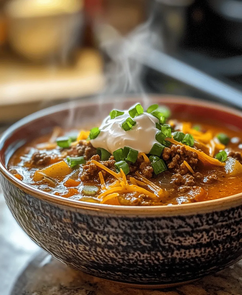 As the days grow shorter and the temperatures drop, there's nothing quite like a warm bowl of soup to offer comfort and solace. Soup has a unique way of bringing people together, evoking memories of family gatherings and cozy evenings spent around the dinner table. Among the myriad of soup recipes that exist, the Cozy Crockpot Hamburger Potato Soup stands out as a quintessential dish that embodies the heartiness and nutrition that families crave during the colder months.