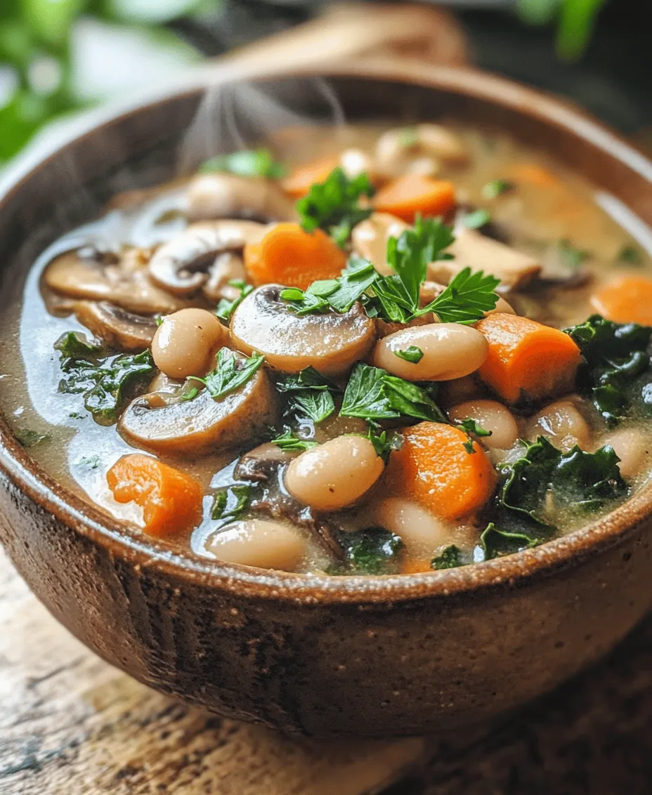 As the leaves turn golden and the air becomes crisp, the appeal of cozy, comforting meals takes center stage. One dish that embodies the warmth of home cooking is the <strong>Cozy White Bean Mushroom Stew</strong>. This hearty stew is not just a meal; it’s an experience that brings family and friends together around the table. With its rich flavors and nourishing ingredients, this stew is the perfect remedy for chilly evenings when you crave something hearty yet healthy.” /></p>
</p>
<h3>Importance of Layering Flavors Through Cooking Steps</h3>
</p>
<p>Creating a truly comforting stew is all about the art of layering flavors. Each step in the cooking process contributes to the depth and complexity of the dish. When preparing Cozy White Bean Mushroom Stew, start by sautéing your aromatics—onions, garlic, and carrots—until they are soft and fragrant. This initial step not only builds a flavorful base but also enhances the sweetness of the vegetables.</p>
</p>
<p>Next, introduce the mushrooms. Allow them to cook until they release their moisture and begin to brown. This step is crucial; browning the mushrooms adds a rich umami flavor that will enhance the overall taste of the stew. Once the mushrooms are ready, deglaze the pan with vegetable broth or white wine to lift any flavorful bits stuck to the bottom, ensuring nothing goes to waste.</p>
</p>
<p>After layering the initial flavors, you can add the white beans, herbs, and spices. The key here is to let them simmer together long enough for the flavors to meld. Incorporating ingredients in stages not only builds a more complex flavor profile but also contributes to the perfect texture of the stew.</p>
</p>
<h3>Tips for Achieving the Perfect Texture in the Stew</h3>
</p>
<p>Texture is just as important as flavor in a stew. To achieve the perfect consistency, consider the following tips:</p>
</p>
<p>1. <strong>Use Dried Beans</strong>: If time allows, soak and cook dried beans instead of using canned ones. Dried beans will have a firmer texture and can absorb the flavors of the stew better than their canned counterparts.</p>
</p>
<p>2. <strong>Don’t Rush the Cooking Process</strong>: Allow the stew to simmer gently. A slow simmer helps break down the beans while keeping them intact, ensuring a creamy texture without turning them into mush.</p>
</p>
<p>3. <strong>Incorporate Creaminess</strong>: If you prefer a creamier stew, consider mashing a portion of the beans before adding them back to the pot. This will thicken the stew and provide a luxurious mouthfeel.</p>
</p>
<p>4. <strong>Add Greens at the Right Time</strong>: Adding greens too early can lead to overcooked, mushy vegetables. Instead, stir them in during the last few minutes of cooking, allowing them to wilt but still retain their vibrant color and nutrients.</p>
</p>
<h3>Final Touches and Presentation</h3>
</p>
<p>Once your Cozy White Bean Mushroom Stew is done cooking, it’s time for the final touches. A splash of balsamic vinegar can enhance the stew’s flavor profile by adding a hint of acidity, which balances the earthiness of the mushrooms and the creaminess of the beans. Stir in the vinegar just before serving to maintain its bright flavor.</p>
</p>
<p>For presentation, ladle the stew into warm bowls, garnishing each serving with a sprinkle of fresh herbs, such as thyme or rosemary, and a drizzle of olive oil. This not only adds visual appeal but also enhances the flavor with fresh, herbal notes.</p>
</p>
<h3>How to Properly Incorporate Greens</h3>
</p>
<p>Incorporating greens into your Cozy White Bean Mushroom Stew is an excellent way to boost its nutritional value. Spinach, kale, or Swiss chard are all great options. To incorporate them effectively:</p>
</p>
<p>1. <strong>Chop Finely</strong>: If using tougher greens like kale, chop them finely to ensure they cook down quickly and integrate well into the stew.</p>
</p>
<p>2. <strong>Add at the Right Time</strong>: Stir in the greens during the last 5-10 minutes of cooking. This allows them to wilt without losing their vibrant color and nutrients, ensuring they remain a delightful addition to your stew.</p>
</p>
<p>3. <strong>Consider Flavor Pairing</strong>: Different greens have varying flavors. For instance, kale has a robust taste that complements the stew’s heartiness, while spinach offers a milder flavor. Choose greens based on your preference for flavor and texture.</p>
</p>
<h3>Using Balsamic Vinegar to Balance Flavors</h3>
</p>
<p>Balsamic vinegar is a secret weapon in cooking, especially in stews. Its sweet acidity complements the earthiness of the mushrooms and the creaminess of the beans. When using balsamic vinegar in your Cozy White Bean Mushroom Stew:</p>
</p>
<p>1. <strong>Timing is Key</strong>: Add balsamic vinegar towards the end of the cooking process. This ensures the vinegar retains its distinctive flavor without cooking down too much.</p>
</p>
<p>2. <strong>Start Small</strong>: Begin with a tablespoon and adjust to taste. Too much balsamic can overpower the dish, so gradually add more until the flavor is balanced.</p>
</p>
<p>3. <strong>Experiment with Variants</strong>: Consider using flavored balsamics, such as fig or garlic, for a unique twist that can elevate your stew to new heights.</p>
</p>
<h3>Variations and Adaptations</h3>
</p>
<p>One of the best aspects of a cozy stew is its versatility. Here are some suggestions for variations and adaptations of your Cozy White Bean Mushroom Stew:</p>
</p>
<p>1. <strong>Ingredient Substitutions</strong>: If you don’t have white beans, you can easily substitute them with chickpeas, lentils, or even kidney beans. Each option will provide a different texture and flavor, making the dish your own.</p>
</p>
<p>2. <strong>Seasonal Vegetables</strong>: Feel free to incorporate seasonal vegetables. Zucchini, bell peppers, or sweet potatoes can add different flavors and textures. During winter, root vegetables like parsnips or turnips can add heartiness.</p>
</p>
<p>3. <strong>Vegan or Vegetarian-Friendly</strong>: This stew is inherently vegetarian and can easily be made vegan by ensuring any broth used is plant-based. To enhance the protein content, include more beans or even tofu.</p>
</p>
<p>4. <strong>Adjusting Spice Levels</strong>: For those who enjoy a bit of heat, consider adding crushed red pepper flakes or diced jalapeños. Conversely, if you prefer milder flavors, keep spices minimal and allow the natural flavors of the ingredients to shine through.</p>
</p>
<h3>Serving Suggestions</h3>
</p>
<p>To elevate your Cozy White Bean Mushroom Stew into a truly memorable meal, consider these serving suggestions:</p>
</p>
<p>1. <strong>Ideal Accompaniments</strong>: Pair your stew with crusty bread or homemade biscuits for a delightful contrast in texture. The bread is perfect for dipping and soaking up the flavorful broth.</p>
</p>
<p>2. <strong>Creative Serving Options</strong>: For a fun twist, serve the stew in bread bowls. Hollow out a round loaf of sourdough or a rustic bread and fill it with the stew for a unique presentation.</p>
</p>
<p>3. <strong>Garnishes Beyond Parsley</strong>: While fresh parsley is a classic garnish, consider topping your stew with microgreens, croutons, or a dollop of vegan sour cream to add an extra layer of flavor and texture.</p>
</p>
<p>4. <strong>Types of Sides</strong>: A simple side salad or roasted vegetables can complement the stew nicely, providing a refreshing contrast to the rich and hearty flavors.</p>
</p>
<h3>Storage and Reheating Tips</h3>
</p>
<p>Leftovers are one of the best perks of making a large pot of Cozy White Bean Mushroom Stew. To ensure your stew remains delicious, follow these storage and reheating tips:</p>
</p>
<p>1. <strong>Best Practices for Storing Leftovers</strong>: Allow the stew to cool completely before transferring it to an airtight container to prevent condensation, which can dilute the flavors.</p>
</p>
<p>2. <strong>Duration and Methods for Refrigeration or Freezing</strong>: The stew can be stored in the refrigerator for up to five days. For longer storage, freeze it in portioned containers for up to three months. Be sure to label the containers with the date for easy tracking.</p>
</p>
<p>3. <strong>Guidelines for Reheating</strong>: When ready to enjoy your leftovers, reheat the stew gently on the stovetop over medium heat. If it appears too thick, add a splash of vegetable broth or water to reach your desired consistency.</p>
</p>
<p>4. <strong>Recommended Reheating Methods</strong>: While the stovetop is ideal for even reheating, the microwave can also be used. In this case, heat the stew in short intervals, stirring in between to ensure even warming.</p>
</p>
<h3>Conclusion</h3>
</p>
<p>Cozy White Bean Mushroom Stew is not just a meal; it’s a heartfelt dish that embodies comfort and nourishment. With its rich flavors, creamy texture, and the addition of wholesome ingredients, this stew is perfect for family gatherings, cozy nights in, or meal prep for the week ahead.</p>
</p>
<p>Incorporating this recipe into your regular meal planning not only allows you to enjoy its delightful taste but also encourages creativity in the kitchen. Whether you choose to modify the ingredients based on what’s in season, adjust the spice levels to suit your palate, or try creative serving ideas, the possibilities are endless.</p>
</p>
<p>Ultimately, the joy of sharing home-cooked meals with loved ones cannot be overstated. Gather around the table, serve up a warm bowl of this delectable stew, and relish the moments spent together, making memories that linger long after the last spoonful is enjoyed.</p>
</div>
