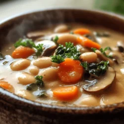 As the leaves turn golden and the air becomes crisp, the appeal of cozy, comforting meals takes center stage. One dish that embodies the warmth of home cooking is the Cozy White Bean Mushroom Stew. This hearty stew is not just a meal; it’s an experience that brings family and friends together around the table. With its rich flavors and nourishing ingredients, this stew is the perfect remedy for chilly evenings when you crave something hearty yet healthy.