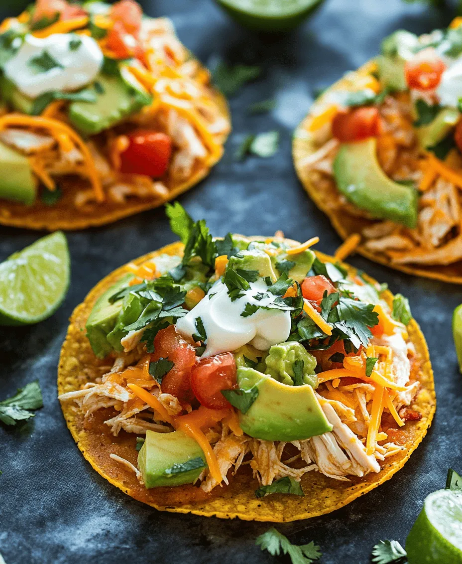 Before diving into the recipe, it’s essential to understand what tostadas are and their significance in culinary culture. Tostadas are traditional Mexican dishes, characterized by their crispy corn tortillas that are typically flat and fried or baked until golden. They serve as a crunchy foundation for a variety of toppings, including meats, beans, vegetables, and sauces. In Mexican cuisine, tostadas hold a special place, often enjoyed as an appetizer or a main dish, and are commonly found at family gatherings and festive occasions.