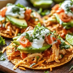 Before diving into the recipe, it’s essential to understand what tostadas are and their significance in culinary culture. Tostadas are traditional Mexican dishes, characterized by their crispy corn tortillas that are typically flat and fried or baked until golden. They serve as a crunchy foundation for a variety of toppings, including meats, beans, vegetables, and sauces. In Mexican cuisine, tostadas hold a special place, often enjoyed as an appetizer or a main dish, and are commonly found at family gatherings and festive occasions.