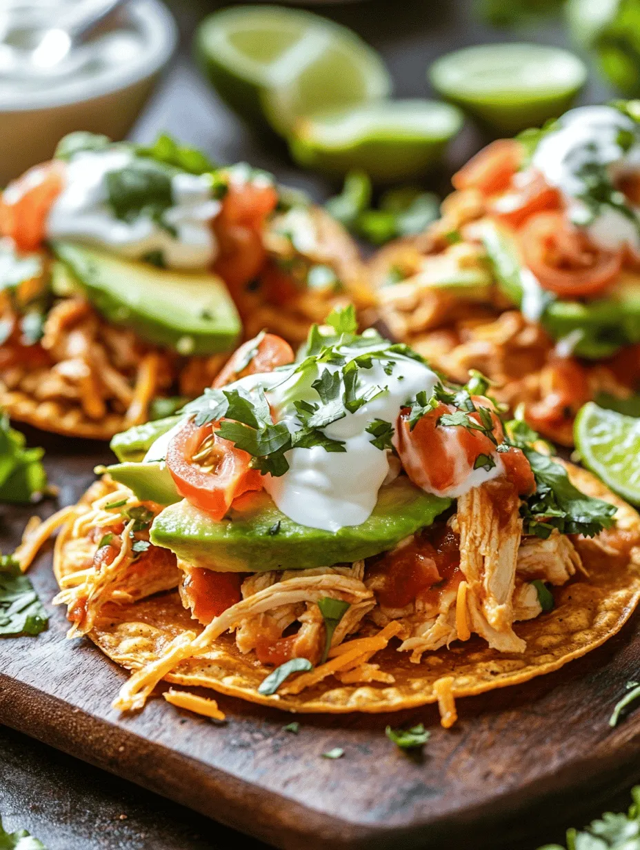 Before diving into the recipe, it’s essential to understand what tostadas are and their significance in culinary culture. Tostadas are traditional Mexican dishes, characterized by their crispy corn tortillas that are typically flat and fried or baked until golden. They serve as a crunchy foundation for a variety of toppings, including meats, beans, vegetables, and sauces. In Mexican cuisine, tostadas hold a special place, often enjoyed as an appetizer or a main dish, and are commonly found at family gatherings and festive occasions.