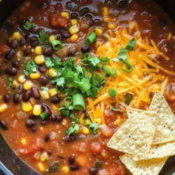 Taco soup is a deliciously satisfying dish that brings the flavors of a traditional taco into a warm, comforting bowl of soup. This creative meal has gained immense popularity in households across the country, especially for those looking for quick, hearty options that don’t compromise on taste. The concept is simple: a medley of ingredients that come together to create a rich, flavorful soup, perfect for busy weeknights or cozy gatherings. With its bold flavors and comforting textures, taco soup is not just a meal; it’s an experience that appeals to taco lovers and soup enthusiasts alike.