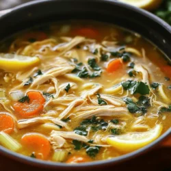 Chicken noodle soup is more than just a meal; it's a warm embrace in a bowl, a nostalgic reminder of home, and a remedy for the soul. This beloved dish has been a staple in households across the globe, cherished for its comforting flavors and heartwarming qualities. Whether it's a chilly winter evening or a rainy spring day, a steaming bowl of chicken noodle soup never fails to bring a sense of comfort and well-being.