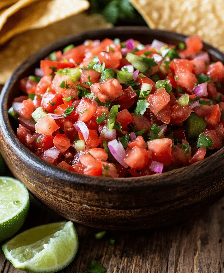 Pico de Gallo, also known as