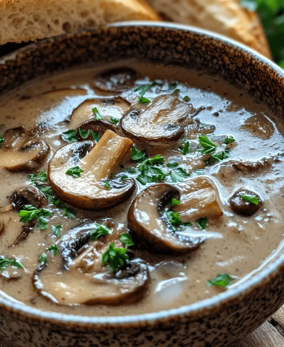 Creating the perfect creamy Hungarian mushroom soup starts with selecting the right ingredients. Let’s delve into the delightful components that make this soup a true masterpiece.