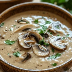 There’s something inherently comforting about a warm bowl of soup on a chilly day. Soups have a unique ability to provide warmth not just to our bodies but also to our souls, making them an essential part of any home-cooked meal. Among the myriad of soups available, Cozy Creamy Mushroom Soup stands out for its rich, earthy flavor profile and velvety texture. This delightful dish is not only a celebration of mushrooms but also a canvas for creativity, allowing you to infuse it with your favorite herbs and spices.