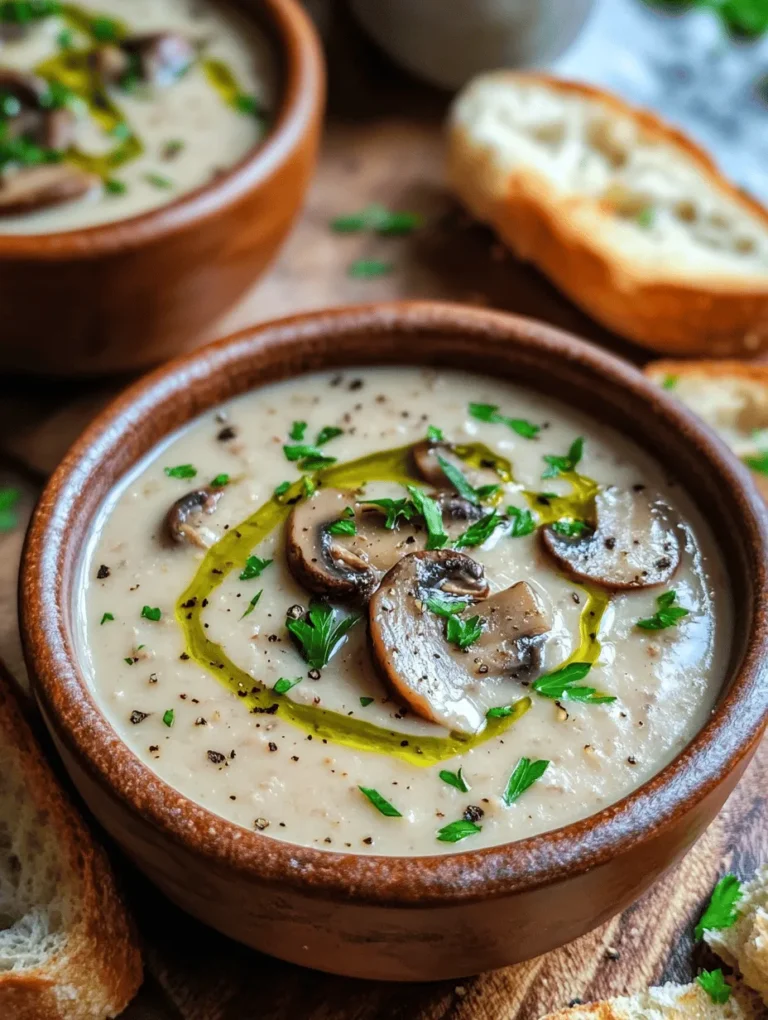 Welcome to the comforting world of soups, a culinary realm where warmth and nourishment combine in a bowl. Today, we present a delightful recipe that epitomizes both comfort and health: Creamy Cottage Cheese Mushroom Soup Delight. This savory soup marries the rich, earthy flavors of mushrooms with the creamy texture and protein punch of cottage cheese, creating a dish that is not only delicious but also nourishing. Perfect for any meal of the day, this soup is an ideal choice for those seeking a quick yet satisfying option.