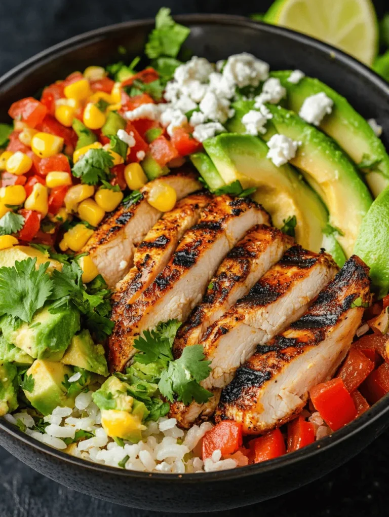 The Street Corn Chicken Rice Bowl is a delightful dish that brings the vibrant and bold flavors of Mexican street corn to your dinner table. This recipe combines succulent chicken with fluffy rice and a creamy corn mixture, creating a satisfying meal that is perfect for busy weeknights or meal prep. With a quick preparation time and ingredients that are easy to find, this bowl is not only appealing to families but also to individuals seeking a wholesome and hearty option.