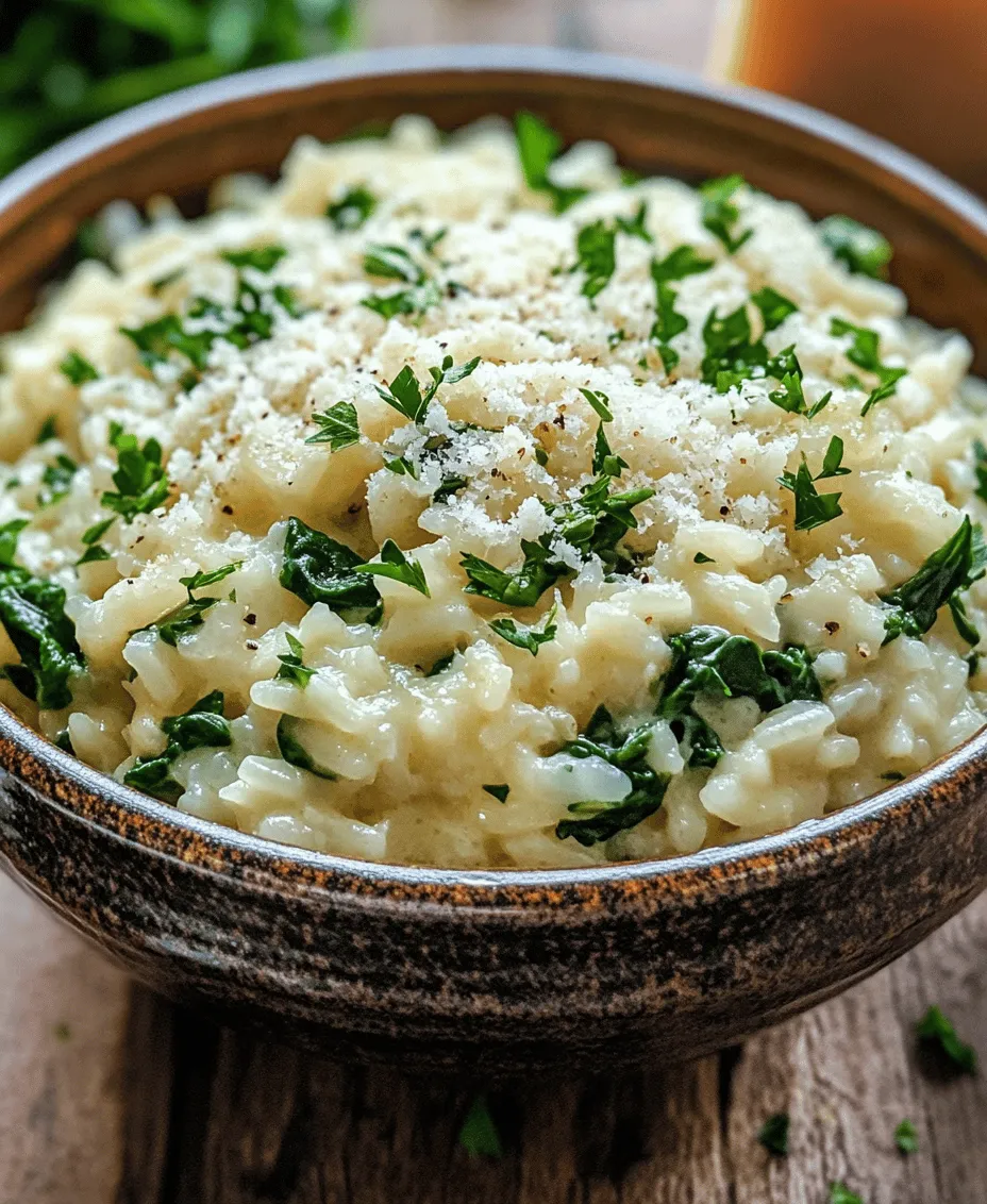 Welcome to the delightful world of Creamy Parmesan Spinach Rice, a dish that perfectly marries comfort and flavor in every bite. This creamy concoction is not just a side dish; it can easily stand alone as a satisfying main course. With its rich, velvety texture and comforting flavors, this recipe is a must-try for anyone looking to elevate their culinary repertoire.