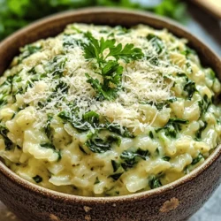 Welcome to the delightful world of Creamy Parmesan Spinach Rice, a dish that perfectly marries comfort and flavor in every bite. This creamy concoction is not just a side dish; it can easily stand alone as a satisfying main course. With its rich, velvety texture and comforting flavors, this recipe is a must-try for anyone looking to elevate their culinary repertoire.
