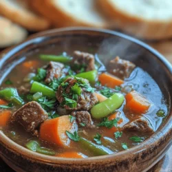 To truly appreciate the depth of flavor and health benefits of Hearty Vegetable Beef Soup, it’s essential to understand the ingredients that come together to create this dish. Each component plays a strategic role, contributing not only to the soup’s taste but also to its nutritional value.