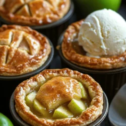 Mini apple pies have become a beloved dessert for many, captivating hearts and taste buds with their delightful combination of flaky crust and sweet, spiced apple filling. These individual-sized treats offer the perfect balance of homemade goodness and convenience, making them an ideal choice for family gatherings, potlucks, or simply as a cozy dessert to enjoy at home. The appeal of mini apple pies lies not only in their charming presentation but also in their rich history and cultural significance across various cuisines.