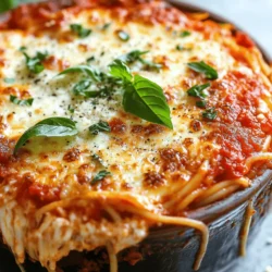 If you're looking for a quick and satisfying weeknight dinner that the entire family will love, look no further than Lazy Chicken Baked Spaghetti. This dish seamlessly combines the comforting flavors of classic spaghetti with the convenience of rotisserie chicken, making it a go-to recipe for busy home cooks. Imagine a hearty, cheesy pasta bake that requires minimal effort but delivers maximum flavor — that’s precisely what this recipe offers.