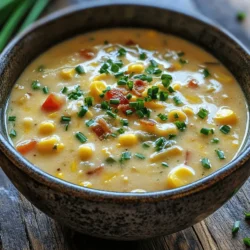 The foundation of any great chowder lies in its base, and for our creamy sweet corn chowder, that means carefully sautéing onions, garlic, and bell peppers. Start by heating a tablespoon of olive oil or butter in a large pot over medium heat. The goal here is to soften the vegetables and unlock their flavors without browning them too much.