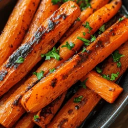 Roasted vegetables have become a beloved staple in kitchens around the world, cherished for their ability to transform simple ingredients into extraordinary side dishes. Among these, honey balsamic roasted carrots stand out as a particularly delightful option, combining the natural sweetness of carrots with the tangy depth of balsamic vinegar and the richness of honey. This dish not only enhances the flavor profile of carrots but also adds a vibrant splash of color to any table setting.