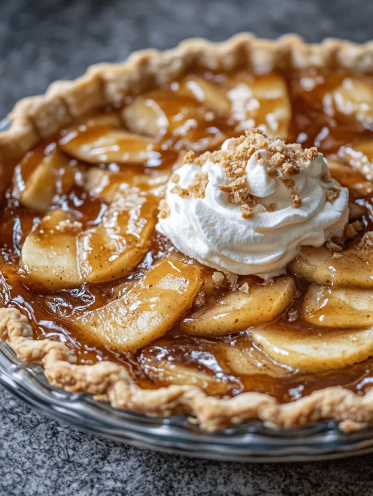 When it comes to classic desserts, few can rival the comforting allure of a freshly baked apple pie. Now, imagine elevating that beloved staple into something even more indulgent: the Toffee Apple Pie. This delightful fusion of flavors combines the warm, familiar taste of spiced apples with the rich sweetness of toffee bits, creating a dessert that is as heartwarming as it is delicious. Whether you are celebrating a special occasion, hosting a family gathering, or simply treating yourself after a long day, this pie is sure to impress everyone at the table.