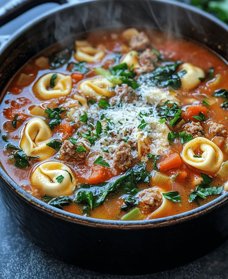 As autumn sweeps in with its crisp air and vibrant foliage, the craving for comforting, hearty meals intensifies. What better way to embrace the season than with a warm bowl of Sausage Tortellini Soup with Spinach? This delightful dish is not only a feast for the senses but also a remedy for the chilly evenings that fall brings. With its rich, savory flavors and nourishing ingredients, this soup brings together the best of the season in a single, satisfying bowl.