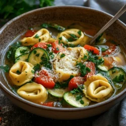 As the weather turns cooler and the leaves begin to fall, there's nothing quite as comforting as a warm bowl of soup. Tortellini soup, in particular, stands out as a delightful and nutritious meal option that combines rich flavors with an abundance of health benefits. This hearty dish is not just a simple comfort food; it's a wholesome meal that can satisfy a range of dietary needs while delivering an explosion of taste in every spoonful.