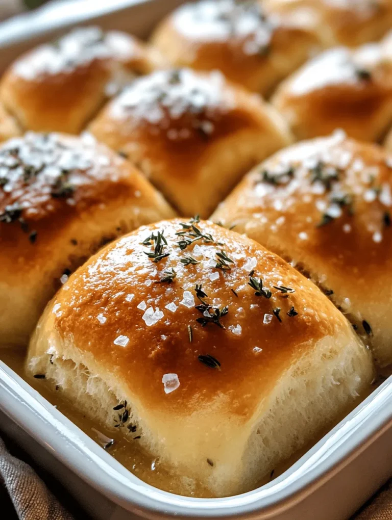 There’s something undeniably enchanting about the aroma of homemade bread wafting through your kitchen. The warm, inviting scent of baking rolls can transform a simple evening into a delightful experience, filling your home with comfort and nostalgia. Among the many varieties of bread, Buttery Herb Parker House Rolls stand out as a quintessential comfort food that elevates any meal. These rolls are perfect for family dinners, holiday celebrations, or even just a cozy night in.