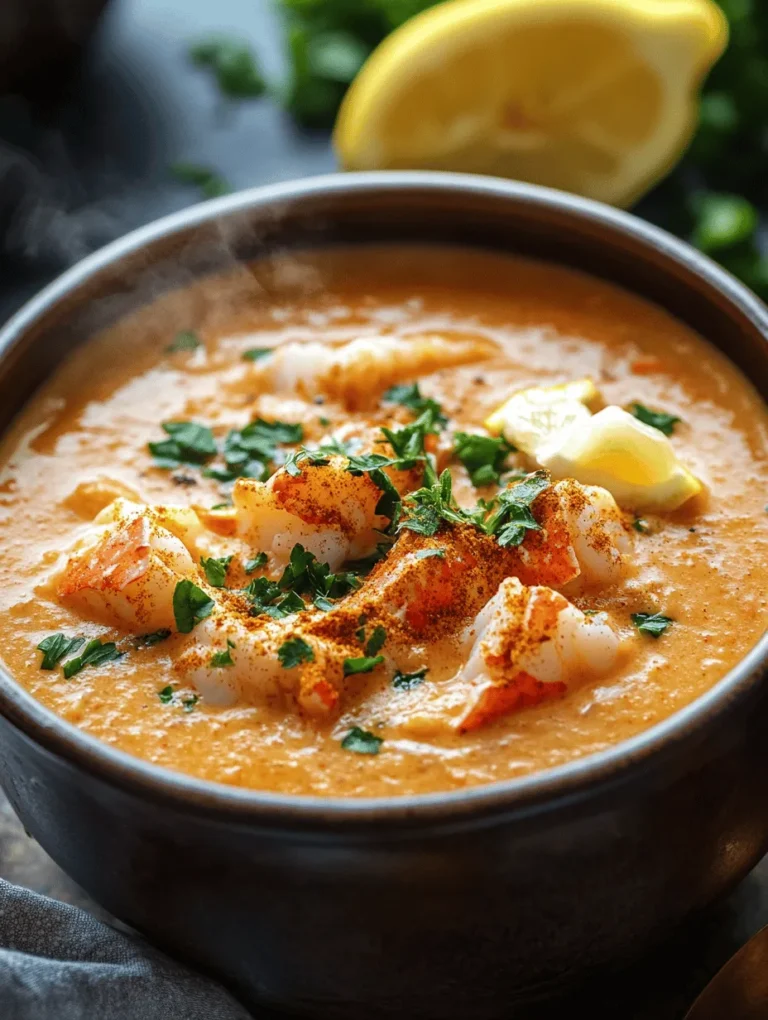 Crab bisque is a culinary treasure that encapsulates the essence of the ocean in a bowl. This luxurious and creamy seafood soup is not just a dish; it is an experience that transports you to coastal kitchens where the freshest catch meets traditional cooking techniques. With its rich flavors and velvety texture, crab bisque has earned its place as a beloved favorite among seafood aficionados and casual diners alike.