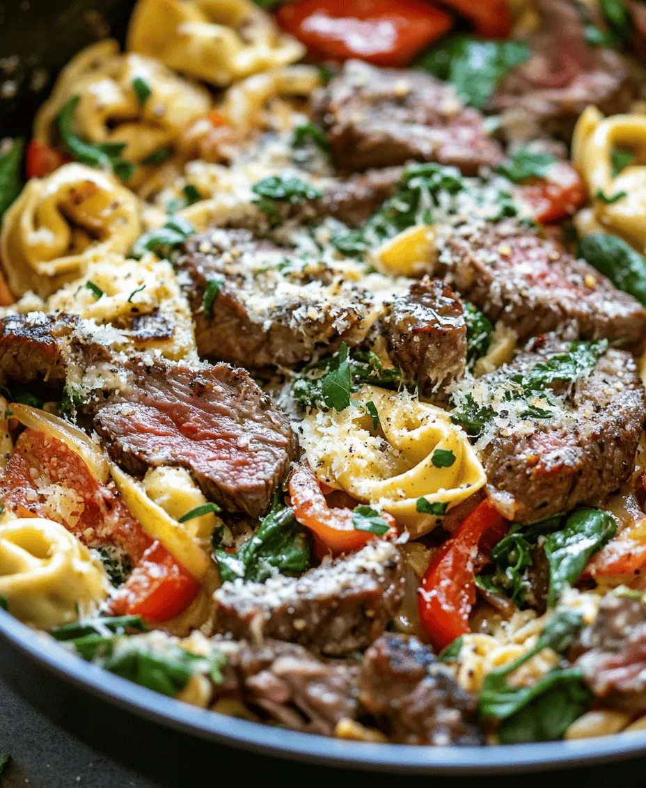 When it comes to weeknight dinners, finding a recipe that strikes the perfect balance between flavor, convenience, and nutrition can often feel like a challenge. Enter the Garlic Steak & Cheese-Filled Tortellini Skillet—a dish that not only satisfies your taste buds but also provides a hearty dose of protein and carbs in one delightful meal. This recipe combines tender steak, luscious cheese-filled tortellini, and aromatic garlic, creating a symphony of flavors that is sure to please everyone at the dinner table.