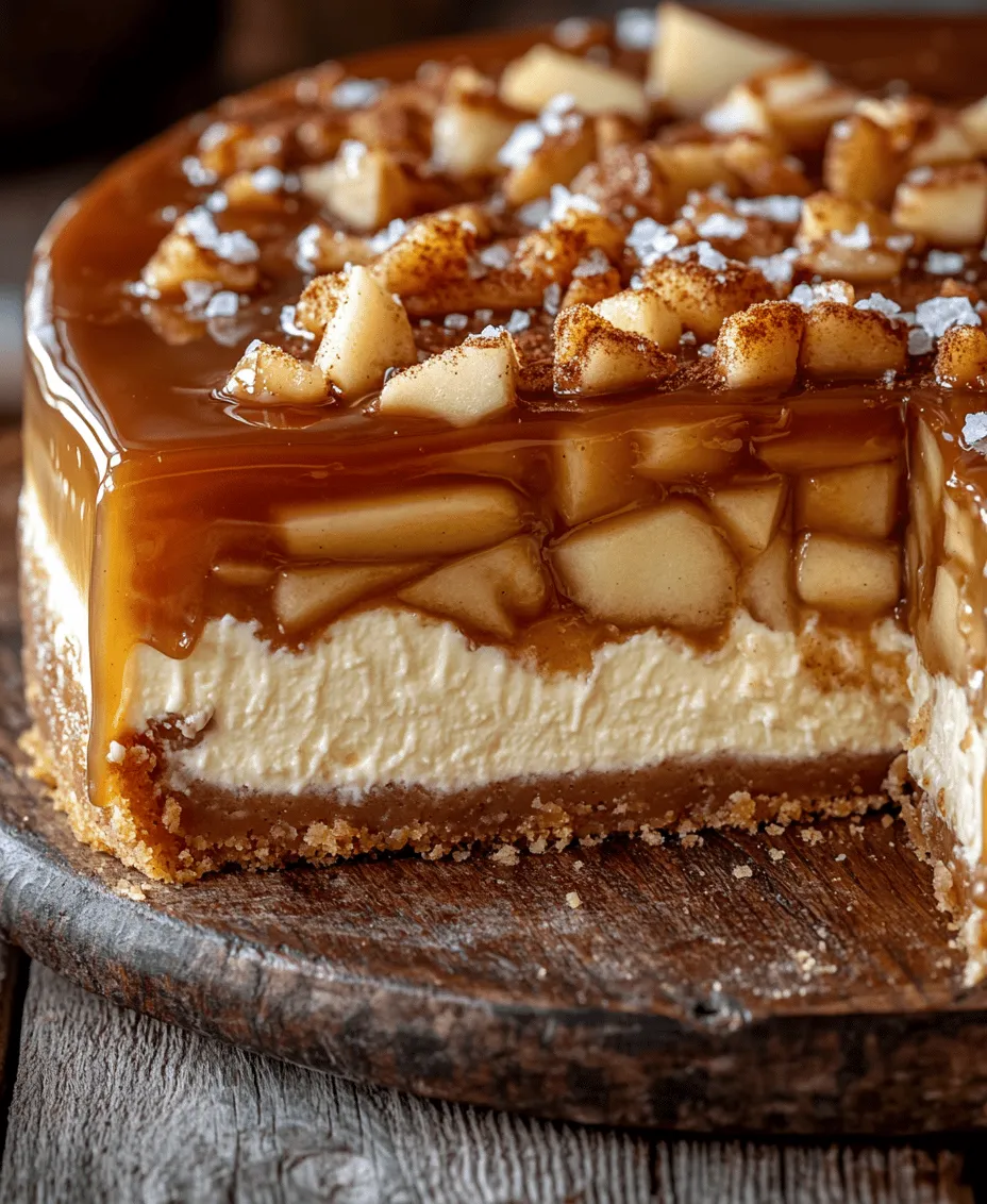 Desserts have a magical way of bringing people together, evoking cherished memories, and celebrating special moments. Among the vast array of sweet treats, few combinations can rival the delightful union of apple pie and cheesecake. The Salted Caramel Apple Pie Cheesecake encapsulates the best of both worlds. This dessert marries the comforting, spiced essence of traditional apple pie with the rich, creamy texture of cheesecake, all elevated by a luxurious salted caramel sauce.