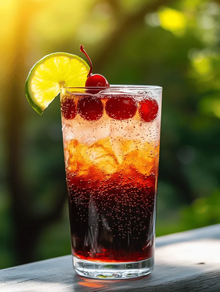 Exploring the world of homemade beverages can open up a delightful realm of flavors and creativity. One such refreshing concoction is the Fizzy Dr Pepper Delight—a fizzy drink that masterfully combines various extracts and cherry juice to mimic the beloved taste of Dr Pepper. This unique recipe offers an exciting twist on conventional sodas, making it perfect for warm days or as a unique party drink. Imagine sipping on a drink that not only quenches your thirst but also sparks joy with every fizzy sip. This homemade soda is not just a drink; it's an experience that embodies nostalgia and innovation.