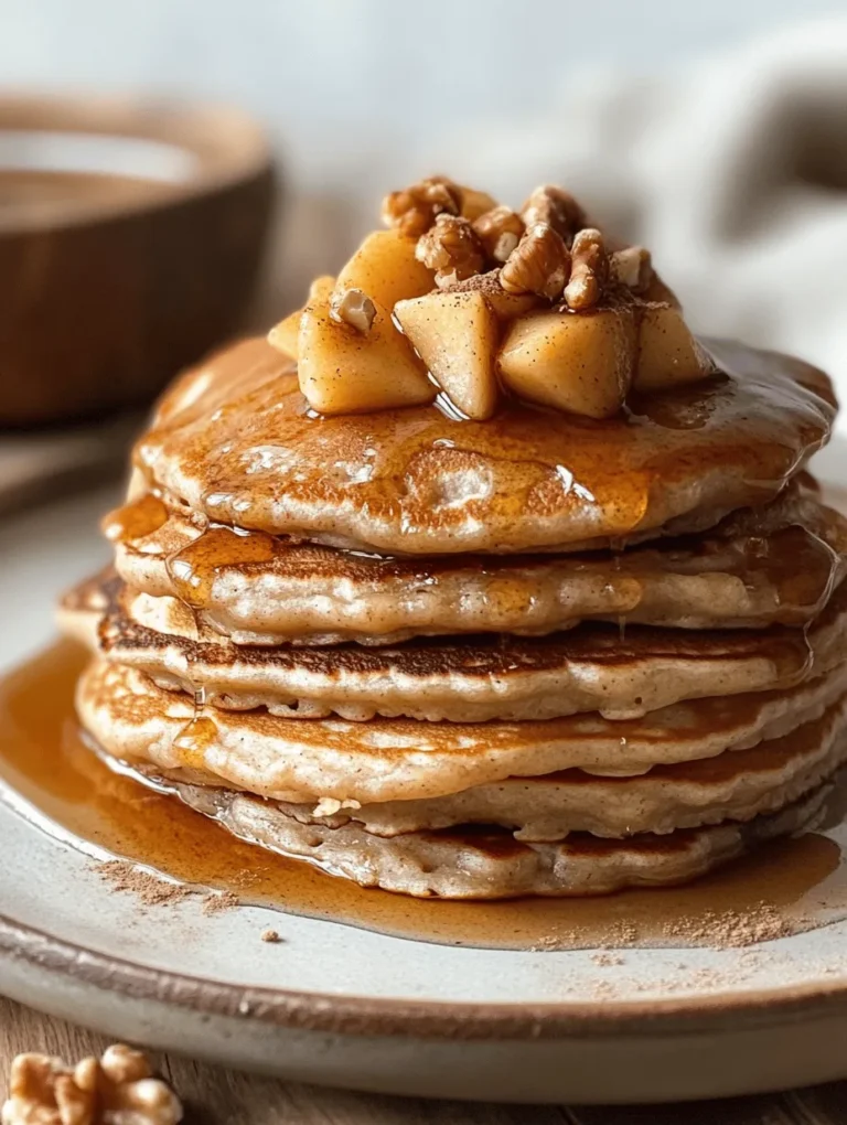 Indulging in a stack of fluffy apple cinnamon pancakes is a delightful way to start your day. These pancakes not only provide a comforting breakfast experience, but they also incorporate the wholesome flavors of fresh apples and warm cinnamon. Imagine waking up to the enticing aroma of cinnamon wafting through your kitchen, paired with the sweet, tart bite of freshly cooked apples. Perfect for family gatherings or a cozy morning at home, this recipe is simple to follow and yields delicious results that will have everyone asking for seconds.