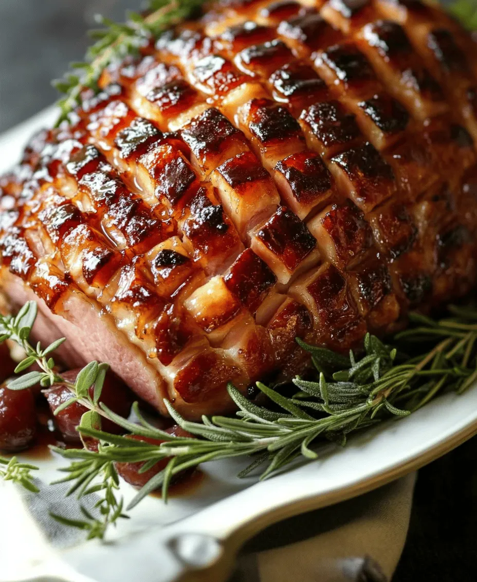 When it comes to holiday feasts and festive gatherings, few dishes evoke the warmth and nostalgia of a beautifully glazed ham. The Sweet and Savory Brown Sugar Dijon Glazed Ham stands out not just as a centerpiece but as a delightful fusion of flavors that captivate the senses. This dish marries the sweetness of brown sugar with the tangy notes of Dijon mustard, creating a glaze that caramelizes beautifully in the oven, resulting in a ham that is not only visually stunning but also bursting with flavor.