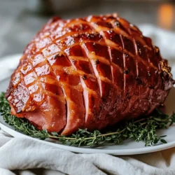 When it comes to holiday feasts and festive gatherings, few dishes evoke the warmth and nostalgia of a beautifully glazed ham. The Sweet and Savory Brown Sugar Dijon Glazed Ham stands out not just as a centerpiece but as a delightful fusion of flavors that captivate the senses. This dish marries the sweetness of brown sugar with the tangy notes of Dijon mustard, creating a glaze that caramelizes beautifully in the oven, resulting in a ham that is not only visually stunning but also bursting with flavor.