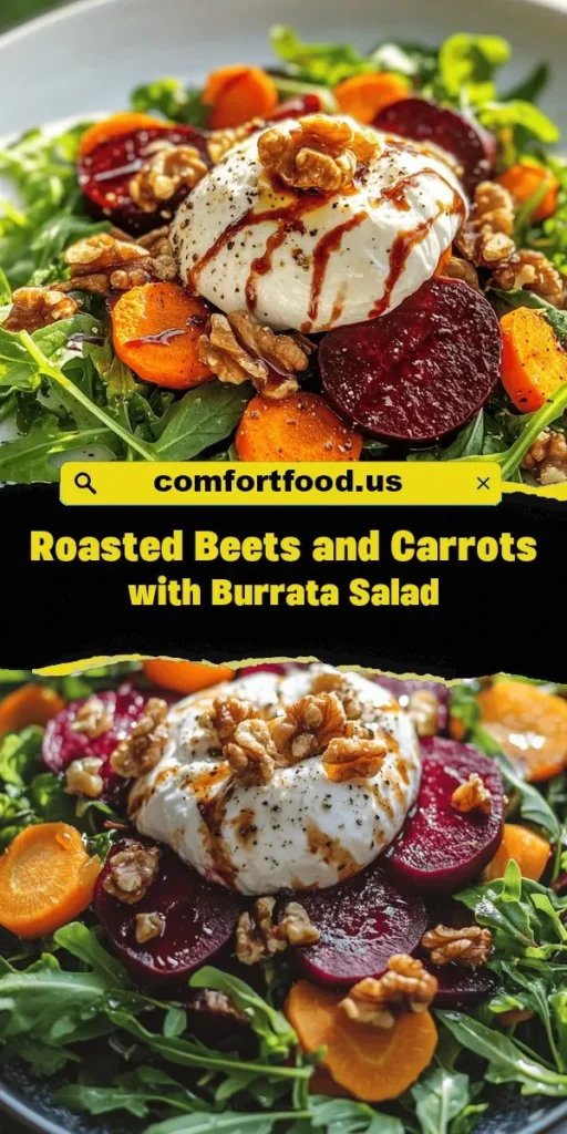 Looking for a nutritious low-carb lunch option? This Roasted Roots & Creamy Dream Salad is not only protein-packed but also bursting with flavor from roasted root vegetables and creamy burrata. Check out Therecipes for the full recipe and embrace a healthier meal choice today! LowCarbLunch ProteinPacked HealthyEating SaladRecipes Nutrition MealPrep CleanEating