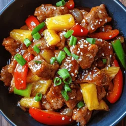 If you're in search of a dish that combines fresh flavors with quick preparation, look no further than the Tangy Delight: Sour Pork Stir-Fry. This vibrant dish is not just a feast for the eyes but also a symphony of taste that balances tangy and savory elements beautifully. The zesty zing of lime juice, the umami depth of soy sauce, and the natural sweetness of fresh vegetables come together to create a delightful experience that is both satisfying and energizing.