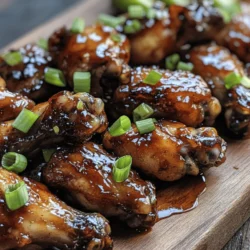 To create the perfect Sticky Maple Apple Chicken Wings, it’s crucial to understand the role of each key ingredient. Each component plays a vital part in achieving the dish's signature flavor and texture.