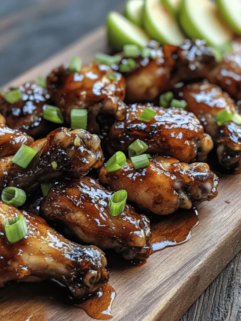 To create the perfect Sticky Maple Apple Chicken Wings, it’s crucial to understand the role of each key ingredient. Each component plays a vital part in achieving the dish's signature flavor and texture.