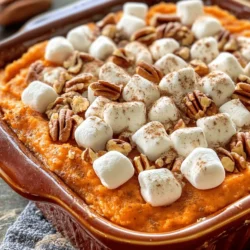 Sweet potatoes are not only popular for their taste but also for their impressive nutritional profile. They are rich in vitamins A and C, dietary fiber, and antioxidants, making them a fantastic addition to any meal. Their natural sweetness makes them a versatile ingredient that can be used in various dishes, from savory casseroles to sweet pies. The creamy texture of sweet potatoes when cooked contributes to the richness of dishes like Sweet Potato Dream Casserole, making it a go-to choice for comfort food enthusiasts.