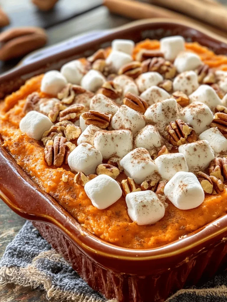 Sweet potatoes are not only popular for their taste but also for their impressive nutritional profile. They are rich in vitamins A and C, dietary fiber, and antioxidants, making them a fantastic addition to any meal. Their natural sweetness makes them a versatile ingredient that can be used in various dishes, from savory casseroles to sweet pies. The creamy texture of sweet potatoes when cooked contributes to the richness of dishes like Sweet Potato Dream Casserole, making it a go-to choice for comfort food enthusiasts.