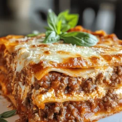 There’s something inherently comforting about a warm, hearty plate of classic beef lasagna. This beloved Italian dish has been a staple in households around the world, cherished for its layers of rich flavors and gooey cheese. Lasagna is not just food; it’s a culinary hug that brings family and friends together, whether during a cozy weeknight dinner or a festive gathering. The beauty of homemade meals lies not only in their taste but also in the love and care that goes into preparing them.