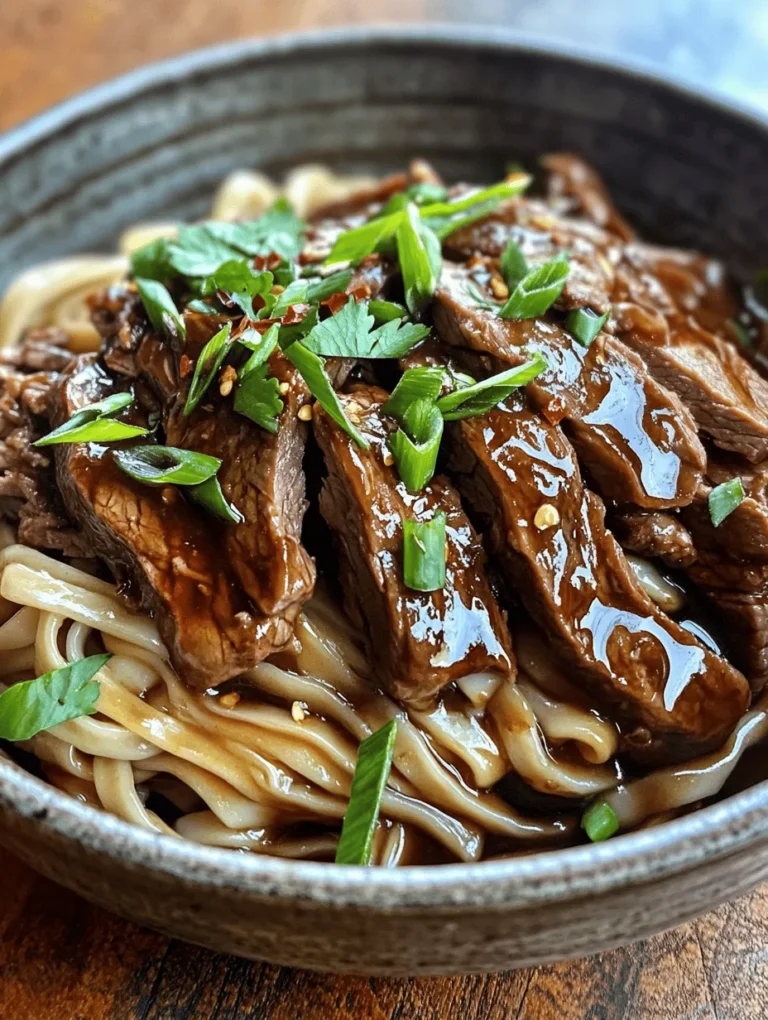 Mongolian cuisine, though often misunderstood, is a vibrant tapestry of flavors and culinary traditions influenced by the country’s nomadic heritage and the diverse cultures of its neighboring regions. While it is not solely defined by its beef dishes, Mongolian cuisine has gained immense popularity worldwide, particularly for its comforting and savory flavors that appeal to a wide audience. One standout dish that embodies these qualities is Mongolian Beef Noodles—a delightful combination of tender beef, rich sauces, and chewy rice noodles that deliver a satisfying meal any day of the week.