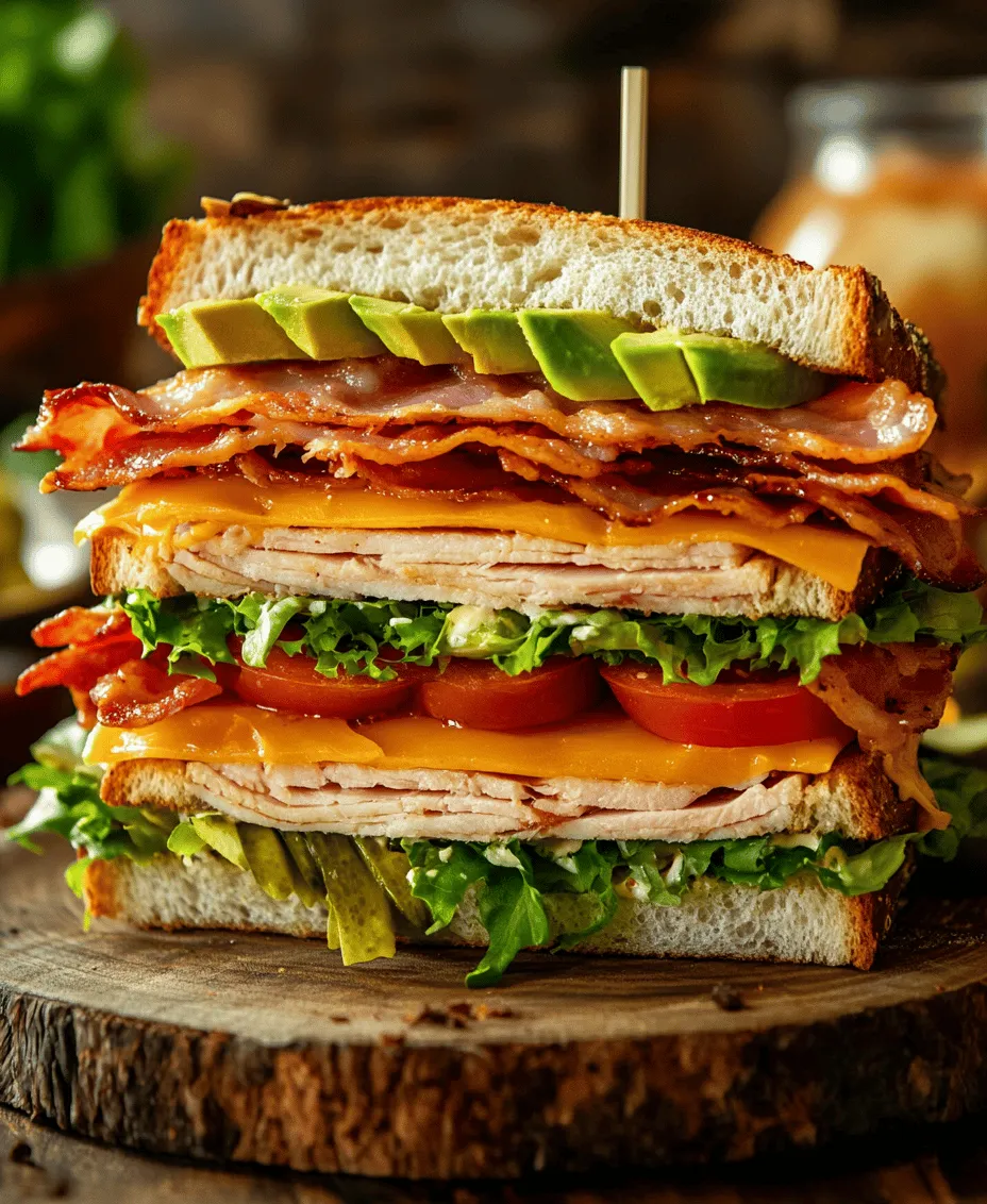 The Cowboy Club Sandwich is more than just a meal; it’s an experience that captures the essence of American comfort food. This hearty sandwich combines a medley of flavors and textures that will satisfy any appetite. With layers of crispy bacon, juicy chicken, and fresh vegetables, all stacked between thick slices of toasted bread, it’s no wonder this sandwich has become a beloved staple across the United States.