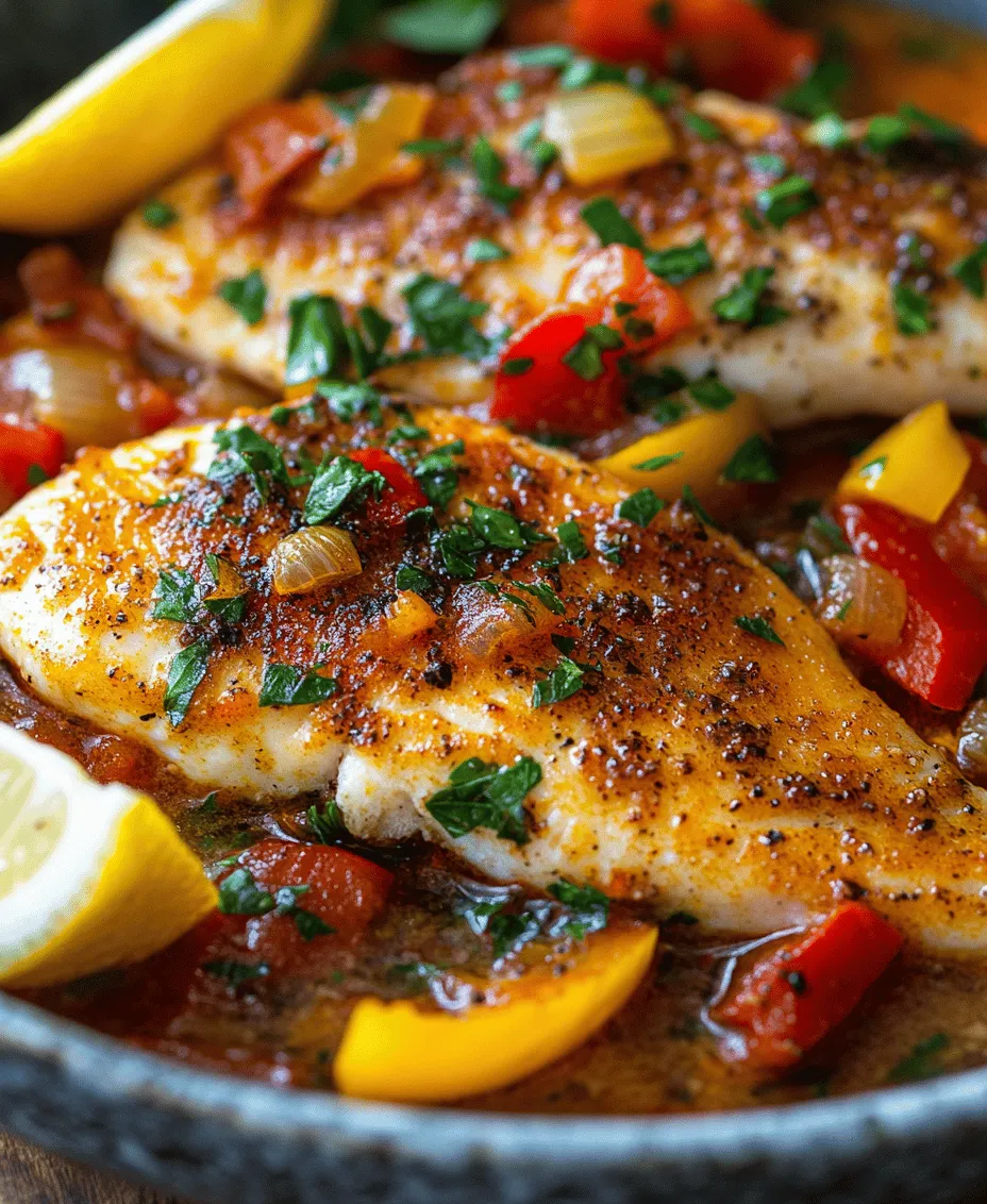 Tilapia is increasingly recognized as a versatile and healthy fish choice, making it a staple in kitchens around the world. Known for its mild flavor and flaky texture, tilapia is not only easy to prepare but also rich in nutrients, making it an ideal option for both everyday meals and special occasions. When paired with a vibrant roasted pepper sauce, tilapia transforms into a culinary delight that is sure to impress even the most discerning palates.