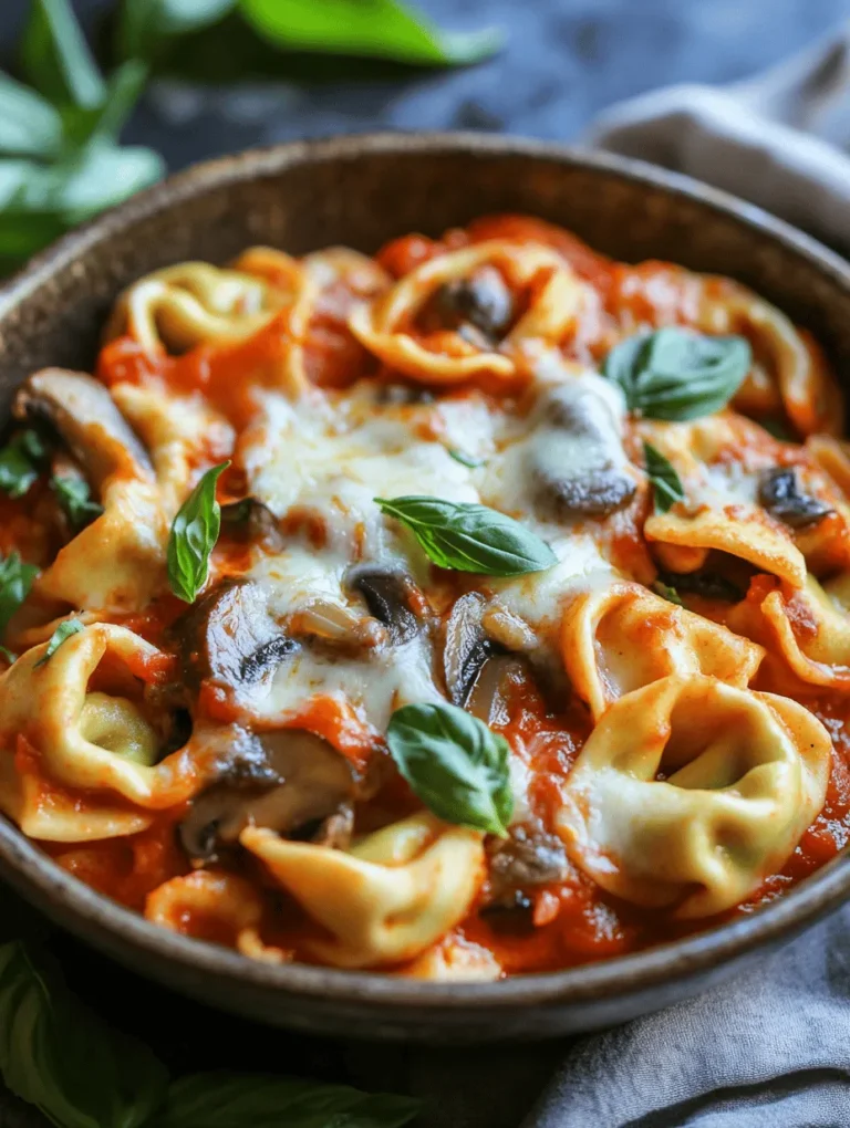 In the bustling world of weeknight cooking, simplicity and flavor often reign supreme. Enter the Cheesy Pizza Tortellini Dinner—a delightful dish that combines the comforting essence of pasta with the beloved flavors of pizza. This recipe not only tantalizes the taste buds but also brings a sense of nostalgia to the table, making it a perfect choice for families seeking a quick and satisfying meal. With its cheesy goodness and vibrant toppings, this dish promises to delight both kids and adults alike.