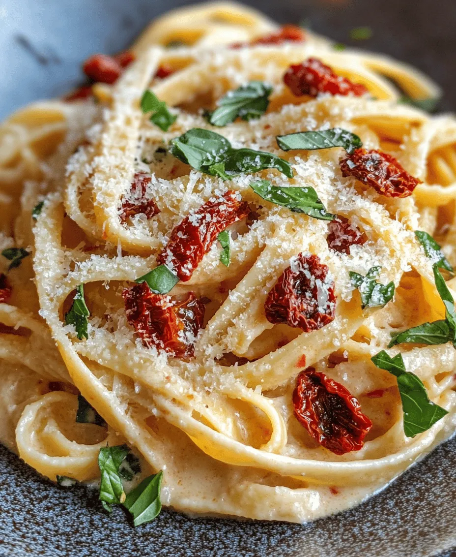 If you're in search of a dish that embodies comfort, flavor, and simplicity, look no further than creamy sun-dried tomato pasta. This delightful recipe strikes the perfect balance between indulgence and ease, making it an ideal choice for both weeknight dinners and special occasions.
